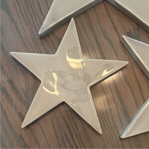 Pottery Barn Kids Cream Star Decor